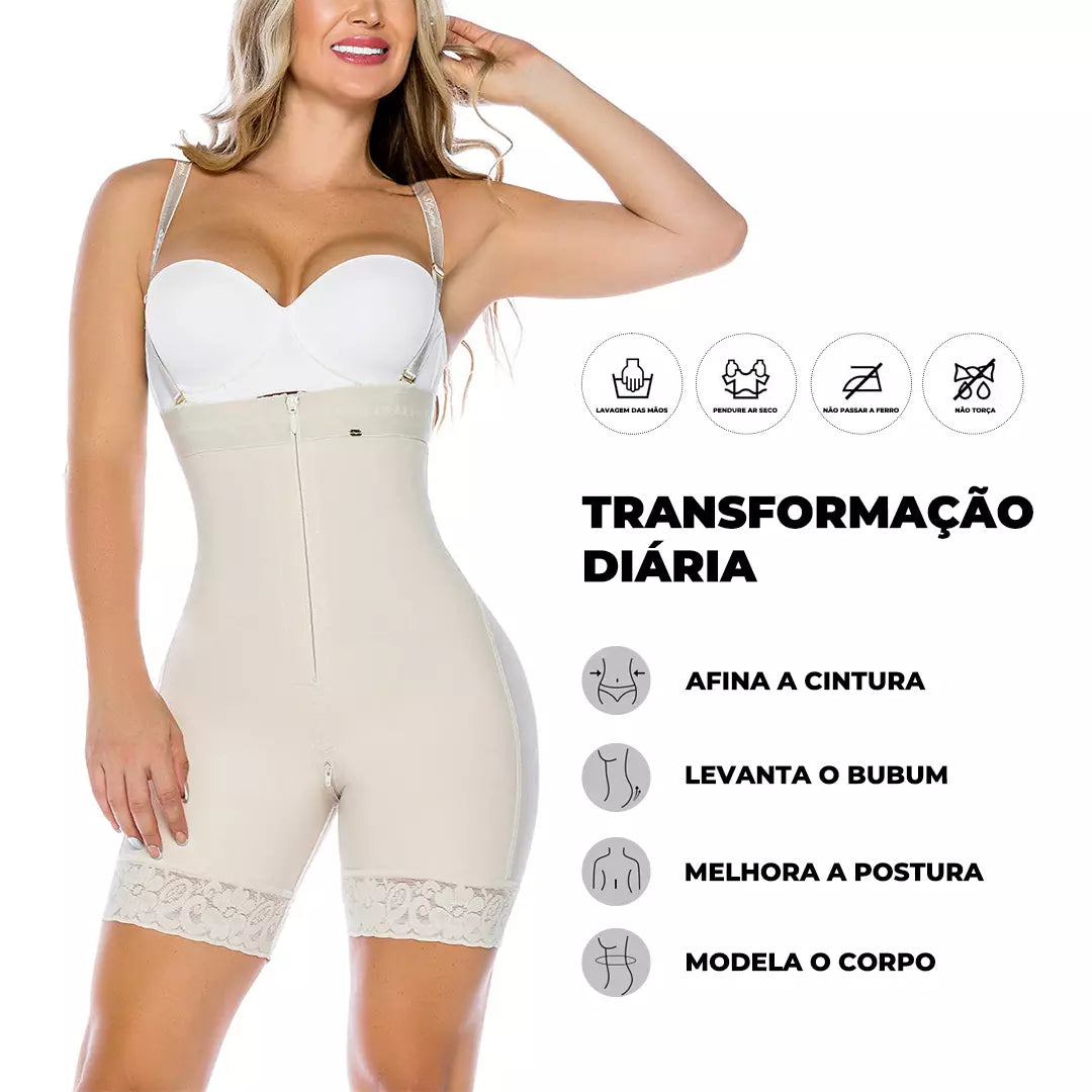 Cinta Modeladora de Alta Compressão + BRINDE - (PROMOÇÃO ÚLTIMAS UNIDADES)