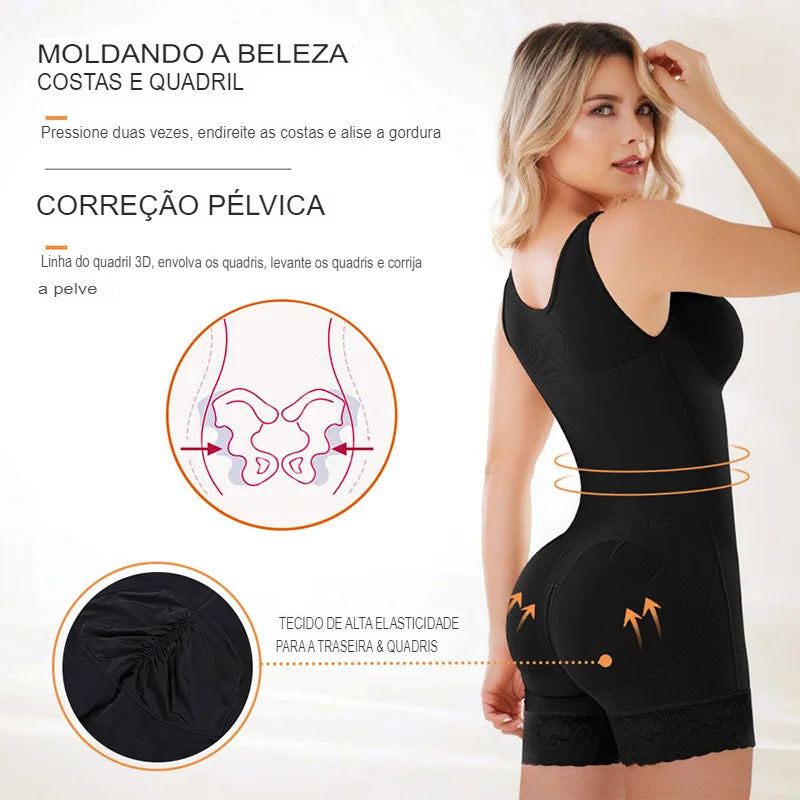 Body Modelador de Alta Compressão VeronaCompress +BRINDE - (OFERTA DE NATAL)