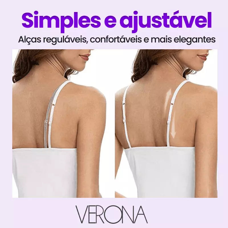 Camiseta  Comfort™ - Sutiã Embutido e Tecido Respirável - (PAGUE 2 e LEVE 5)